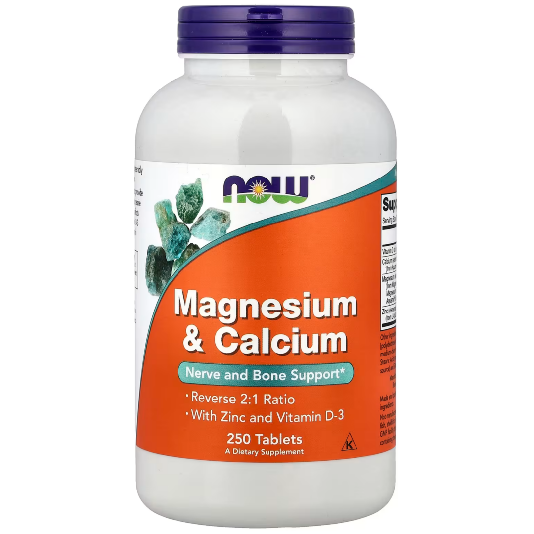 <b>나우푸드</b> 마그네슘 <b>칼슘</b> 아연 비타민D3 250정
