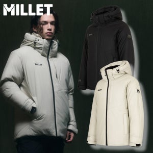 밀레 구스다운 패딩 남성 고어텍스 점퍼 윈드스토퍼 방풍 파카 방수 기능성 등산 아웃도어