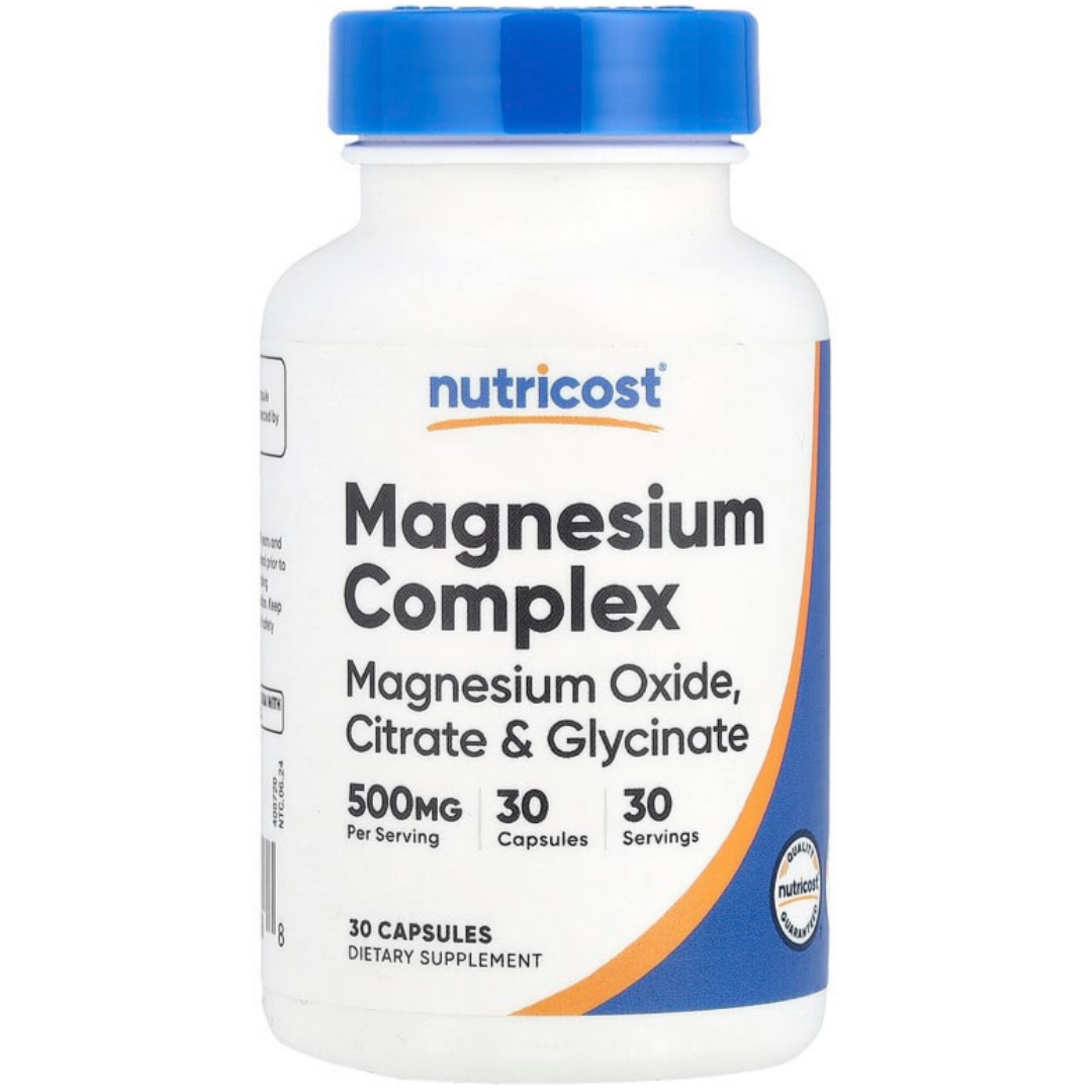 뉴트리코스트 복합 <b>마그네슘 컴플렉스</b> 500mg 30캡슐