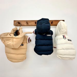 강아지옷 톰 탈부착 후드 패딩점퍼 (3color) S~XXL