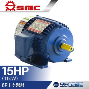 신명전기모터 3상 15마력 11KW 6극 160L 축42 HT TEFC-617 IE3