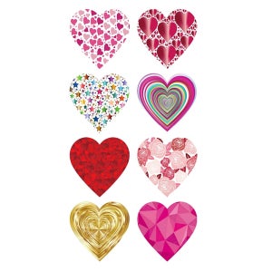 감사 하트 롤 데코 스티커 꾸미기