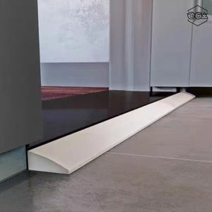 안전문턱 가정용 도어 받침대 튼튼한 실리콘 경사로 발판 1.5cm