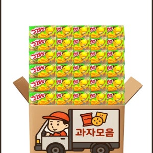 오리온 고래밥 볶음양념맛 46g x 30개입 (1박스) 대용량 아이 어린이집 단체간식 과자