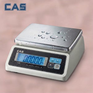 CAS 카스 SWII-6CW 2g 방수형 공장 건전지 전자저울 6kg