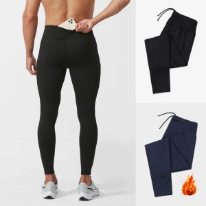 온브레이크 남자 러닝 레깅스 기모 타이즈 러닝복 헬스복 짐웨어 운동복