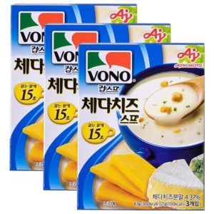 오로시 부드러운 체다치즈 스프 63g(3개입) x 10박스 보노 간편조리