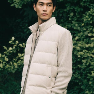 에디션 남성 하이브리드 덕다운 점퍼_NEF4JP1621IV