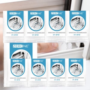 제로원 창틀풍지판 10개세트 외풍차단 창문 벌레해충차단 틈막이 Z1-304