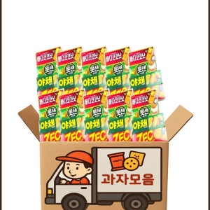 롯데 비스켓 4번들 277g x 10박스 대용량 빠터코코낫 제크 야채크래커 간식 세트
