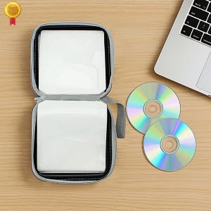 SCS 하드 CD케이스 48장 CD 보관함 정리함 DVD 케이스 음반 블랙 앨범 수납장