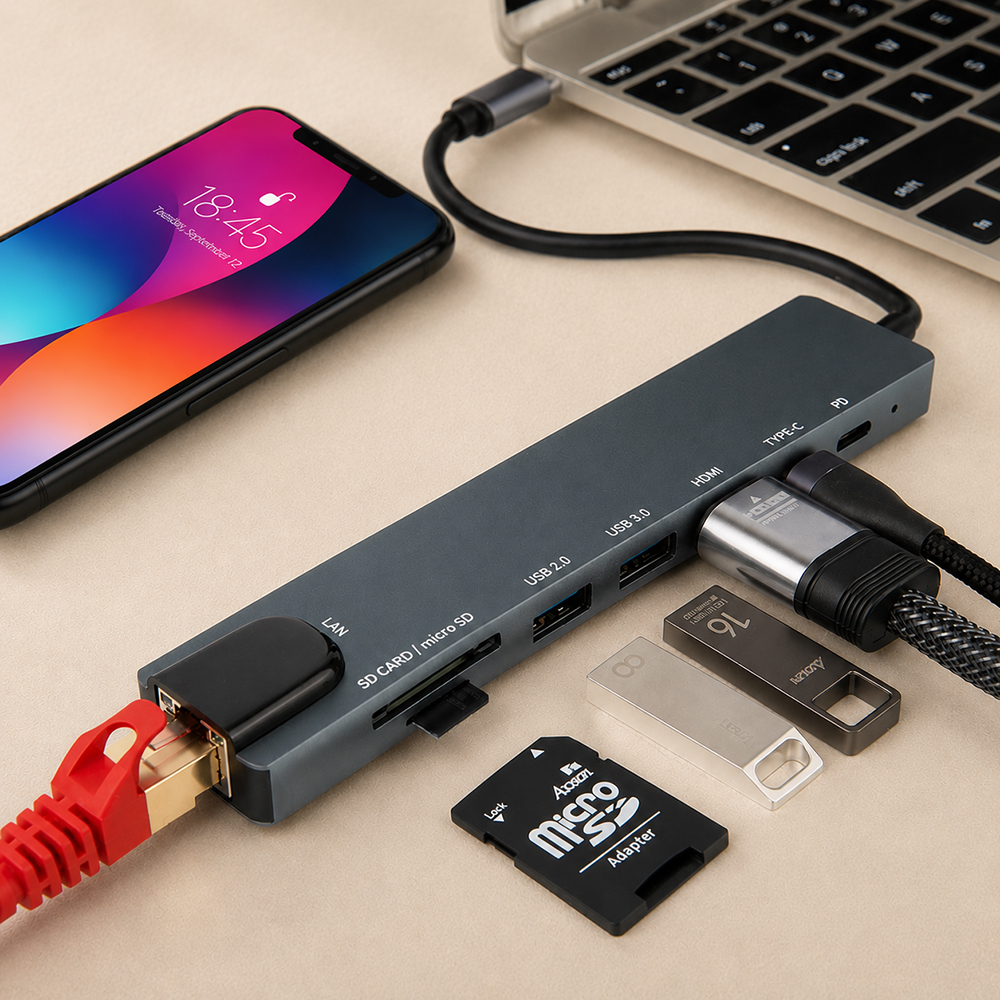 C타입허브 USB3.0 멀티허브 HDMI 아이패드 노트북 DEX 썬더볼트 대표 이미지