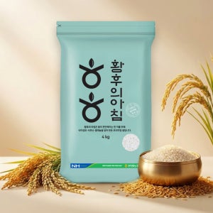 식이섬유 백미 프리미엄 셀레늄 바나듐쌀 4kg, 1개