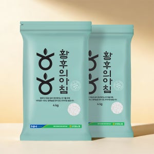 식이섬유 쌀 백미 프리미엄 셀레늄 바나듐쌀 4kg, 2개