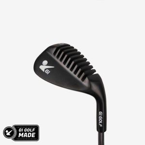 지아이골프 58도 벙커탈출 벙커프리웨지 갈퀴형 골프 샌드 웨지 매트블랙