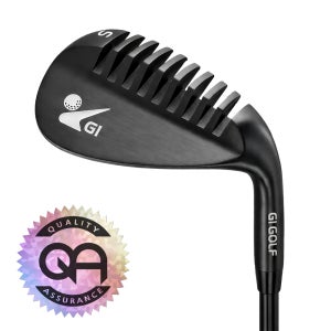 지아이골프 58도 벙커탈출 벙커프리웨지 갈퀴형 골프 샌드 웨지 블랙