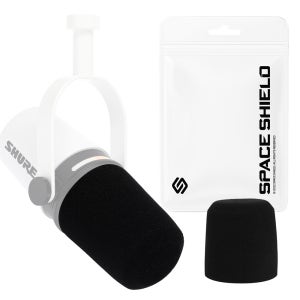 SHURE MV7+ 슈어 팟캐스트 XLR 호환 마이크 필터 스펀지 커버 윈드 스크린 2P