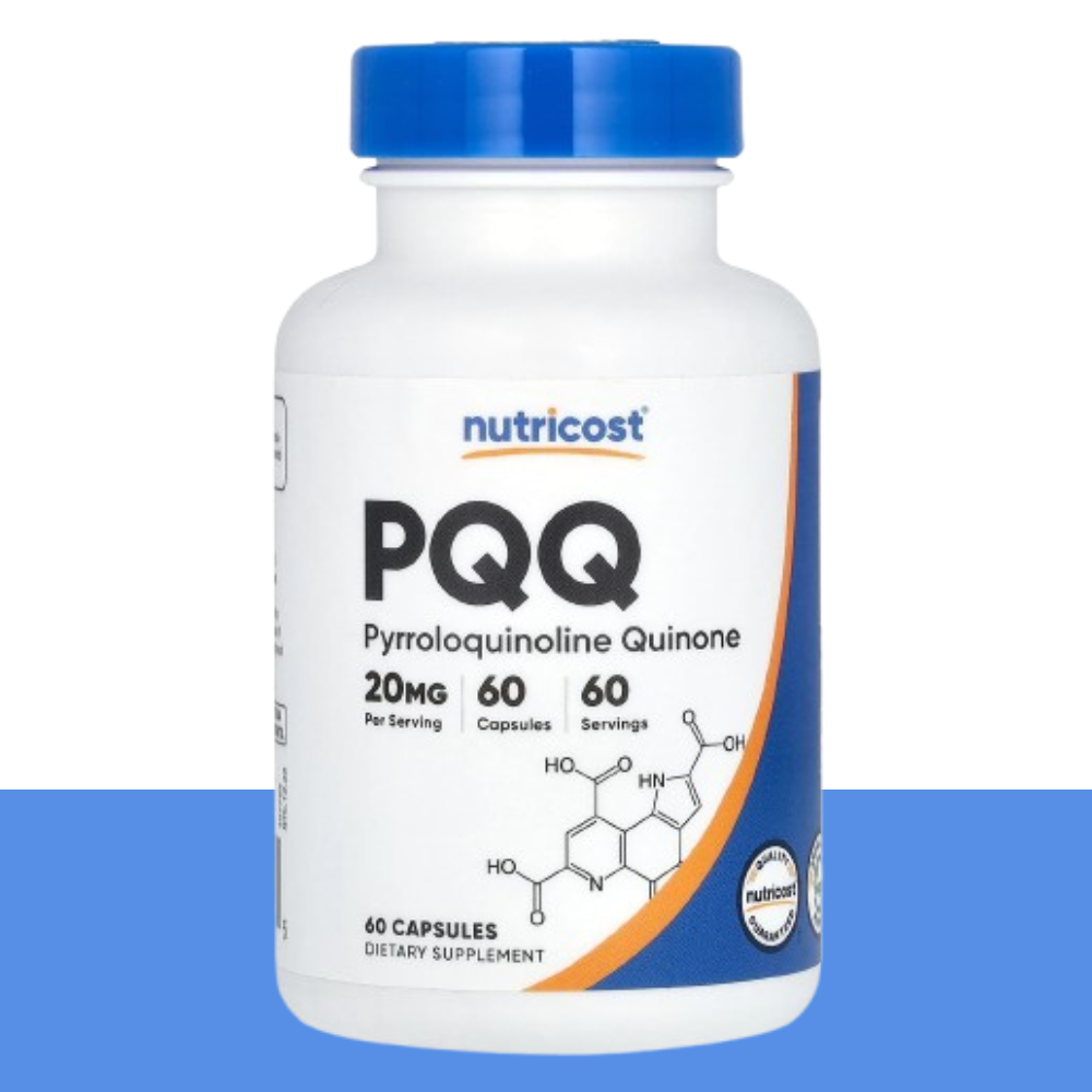 뉴트리코스트 <b>PQQ 피롤로퀴놀린 퀴논</b> 20mg 캡슐 60정