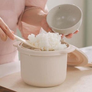 홍여진의 저당밥솥 건강 전자레인지 미니밥솥 자취생 당뇨