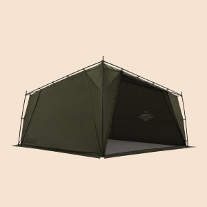 카고컨테이너 스퀘어 X 텐트 캠핑 DAC 폴 쉘터 사계절 거실형