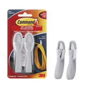 3M 코맨드17304 전선용클립 번들 클립2 테이프3