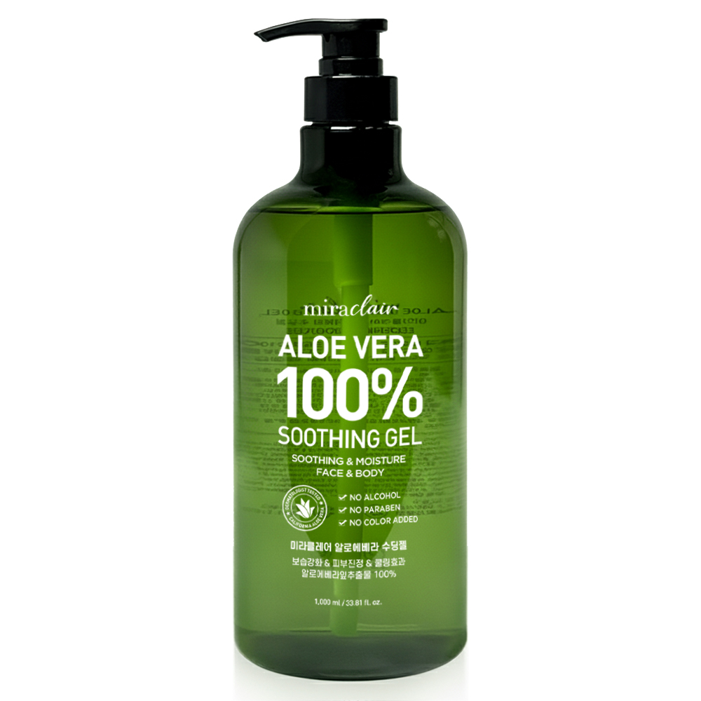 순도100% 수분촉촉 무알콜 수딩젤 고보습 진정 쿨링겔 <b>알로에베라</b> 1L, 1개