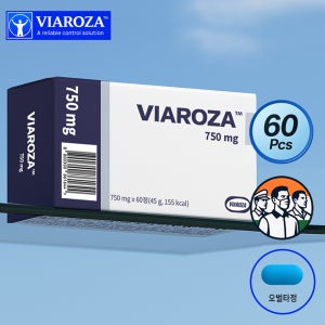 비아로자 VIAROZA 60정, 1개