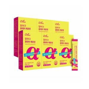 알파CD 원데이 제로컷 식이섬유 14포, 6개