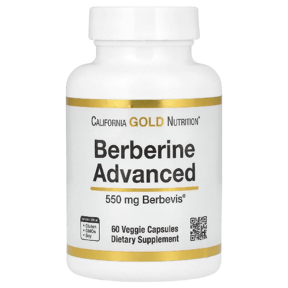 캘리포니아골드 베르베린 Berberine 550mg 파이토솜 해바라기 레시틴 캡슐 60정
