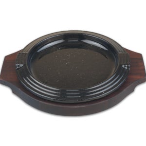 신줄함박스테이크 무쇠 맥반석 철판 주물판 주물팬 콘치즈 31.9cm