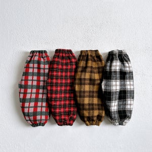 바로배송 [ 겨울 ] 비비드아이 체크기모조거 브라운 JS