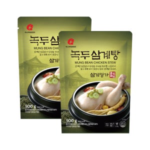 마니커에프앤지 녹두 삼계탕 900g, 2개