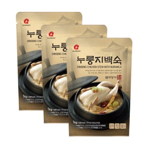 마니커에프앤지 누룽지 백숙 1kg, 3개