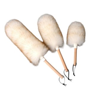 정전기 양모 먼저털이개 (소형) 먼지떨이개 먼지제거 먼지털이 정전기먼지털이