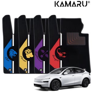 테슬라 모델Y 주니퍼 매트 카마루 듀라 엠비언트 디자인 라인매트 1+2열 양자리