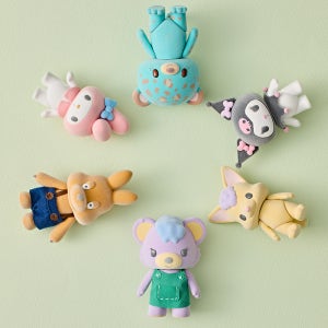 [N배송] 한정판 산리오 캐릭터즈 넷플릭스 마이멜로디&쿠로미 프렌즈 피규어 랜덤팩