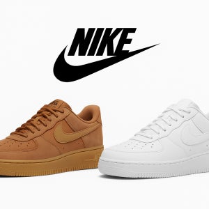 나이키 운동화 에어포스 1 화이트 된장 2종