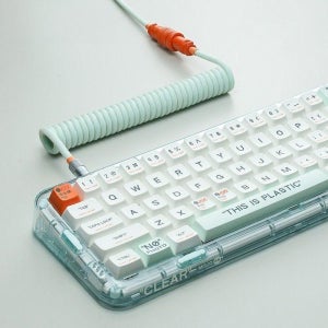 커넥터 키보드 케이블 타입C 컬러 플러그인 코드 데이터 기계식 Type-C