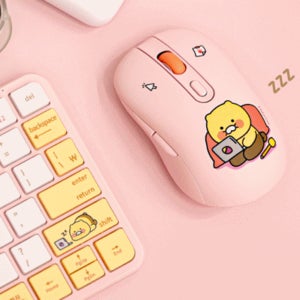 춘식이 무소음 무선마우스 카카오 노트북 사무실 도서관 학생 선물