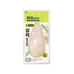 리얼프라이스 갈릭 닭가슴살 100g x 5개