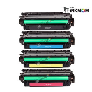 HP 칼라레이저젯 프린터 CP4525N 재생토너 4색 SET CE260A CE261A CE262A CE263A (HP 647A) (HP 648A)