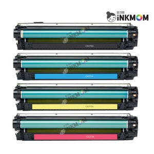 HP 칼라레이저젯 프린터 CP5525N 재생토너 4색 SET CE270A CE271A CE272A CE273A (HP 650A)