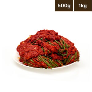 [거대김치] 실비 파김치 국내산 100% 맛집의 김치 500g, 1개