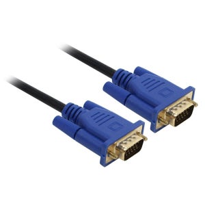 RGB케이블 슬림형 10M VGA D-SUB 15핀 CCTV 모니터 본체 PC케이블 사무용 출력