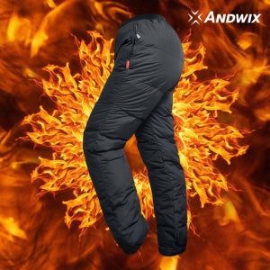 겨울바지 오리털 덕다운 방한바지 방수 방풍 우모바지 앤드윅스 팬츠