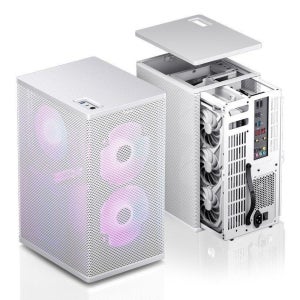 JONSBO VR3 ITX 검정 N3 공급 C6 PC 케이스 수직형 미니케이스 베타