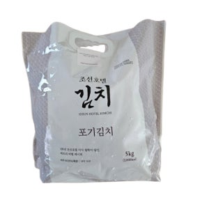 조선호텔 포기 배추 김치 5kg 프리미엄