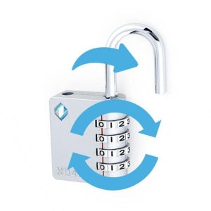 다이얼 자커 자물쇠 XD40 그레이 헬스장 미닫이문 비밀번호 라커 사물함