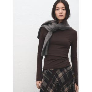 MANGO WOMAN 티셔츠 ANI Brown 27001353