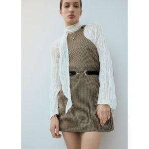 MANGO WOMAN 드레스 GINA Medium Brown 27081318